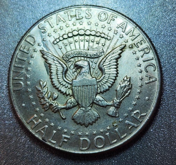 1964-P-90%-Kennedy-Half-Dollar-12.13-Grams